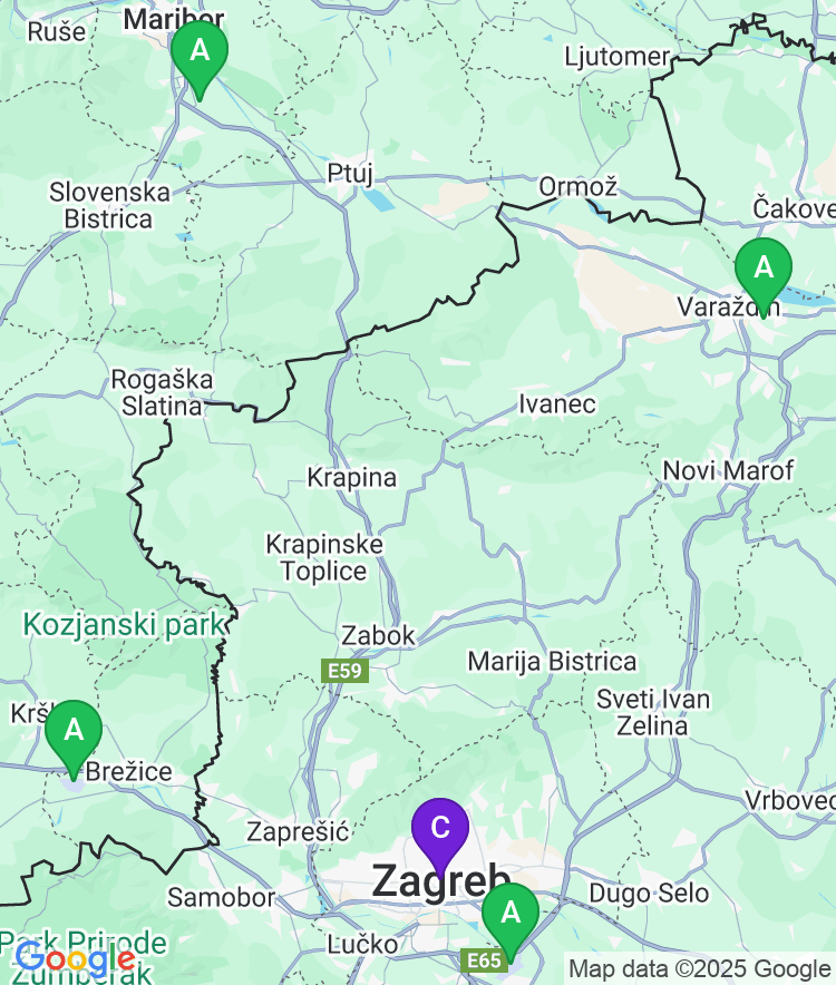 Zagreb Available Airport Options